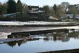 Passages pour les saumons.