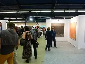 Vue du Salon des réalités nouvelles au parc floral de Paris en 2011.