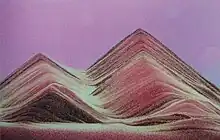 Les tableaux à sable mouvant décoratifs peuvent être considérés comme un exemple de ségrégation en milieu granulaire, où les grains se séparent en couches distinctes en fonction de leur taille ou de leur densité.