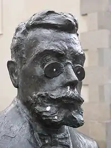 Àngel Guimerà. Statue à Santa Cruz de Tenerife.