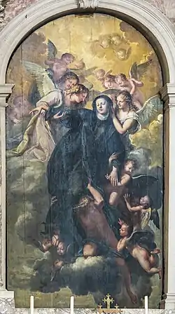 L'Extase de sainte Gertrude.