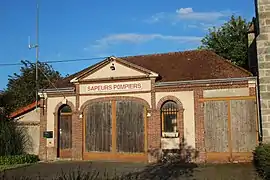 Caserne des pompiers.
