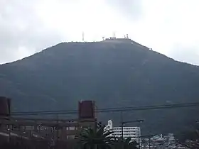 Vue du mont Sarakura.