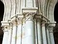Chapiteaux de la pile sud-est du clocher.