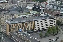 Le bâtiment de l'hôtel Emmaus