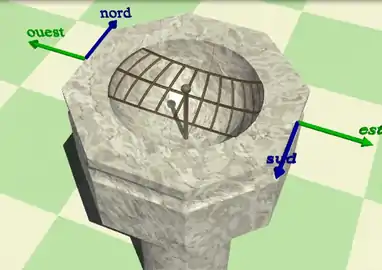 Dessin 3D d'un scaphé (Gérard Baillet).