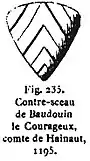 Contre-Sceau de Baudouin V.