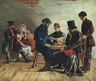 Ignati Chtchedrovski. Jeu d'échecs au milieu du XIXe&nbsp;siècle