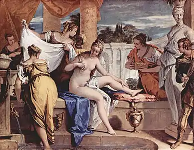 Sebastiano Ricci, Bethsabée au bain