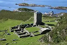 Ruines du monastère de Selje