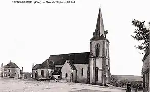 La place de l’Église, côté sud.