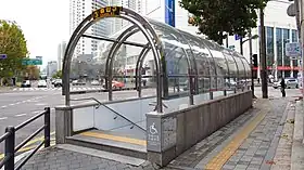 L'accès n°3 en 2018.