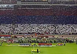 Éliminatoires de la Coupe du monde 2010 (Belgrade, 2009).