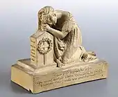 Clémence Sophie de Sermézy, Femme pleurant sur une tombe (1827).