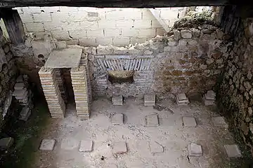 L'hypocauste.