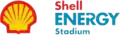 Logo du Shell Energy Stadium depuis 2023.