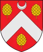 Ecu de la famille Roullet de La Bouillerie