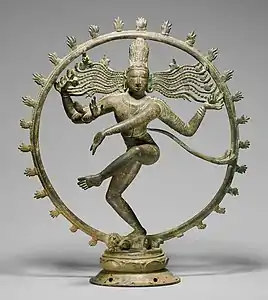 Bronze Chola de Shiva comme Nataraja ("Seigneur de la Danse"), Tamil Nadu, 10e ou XIe siècle