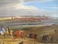 Siège de Dole par Louis XIV et le Grand Condé, 1668, guerre de Hollande