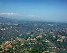 Siagne : basse vallée : Auribeau-sur-Siagne.