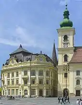 Sibiu , capitale européenne de la culture 2007 pour la Roumanie.