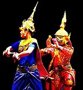 Danseurs classiques khmères.
