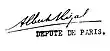 Signature de Albert Rigal