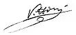 Signature de François Vittori