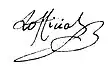 Signature de Louis Prosper Lofficial