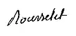Signature de Michel-Louis Rousselet