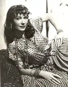Costume de Sigrid Gurie pour Casbah (1938)