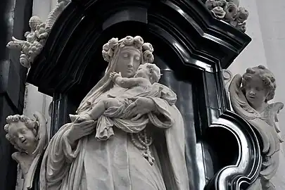 Sainte Rose de Lima, église Saint-Paul d'Anvers.