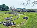 Site archéologique celtique et gallo-romain des Fontaines Salées.