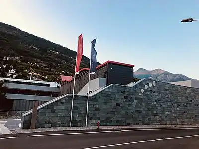 L'entrée du site mégalithique.