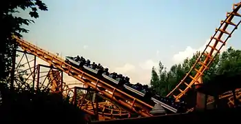 Tornado à Walibi Wavre