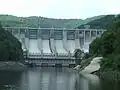 Barrage de Slapy (144 MW) sur la Vltava, 2006.