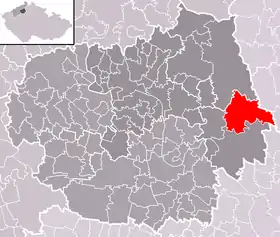 Localisation de Snědovice