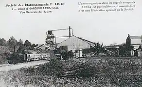 L'usine des phosphates, établissements P. Linet.