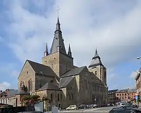 La collégiale Saint-Vincent de Soignies.