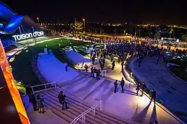 Soirée d'inauguration du 30 octobre 2013 Toison d'or.