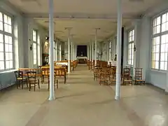 Intérieur de la chapelle du centre hospitalier.