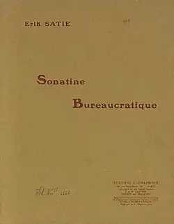 Image illustrative de l’article Sonatine bureaucratique