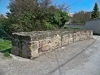 Pierres des anciennes fortifications