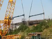 Soulèvement du pont de Gallardon.