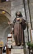 Statue de saint Jacques.