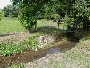 Le Soulauret au lieu-dit le Moulin de la Rousselle.