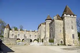 Château de la Marthonie, à Saint-Jean-de-Côle