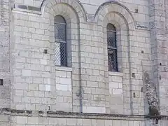 Baies d'origine du collatéral nord.