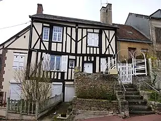 Maison à pans de bois7 rue FrancheXVIIIe s.