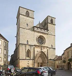 Façade de l'église.